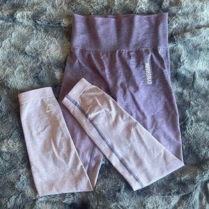 Gymshark Adapt Ombre Leggings Purple